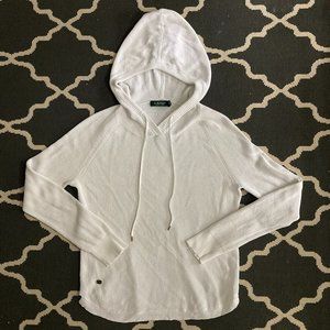 Women's Lauren-Ralph Lauren White Hoodie